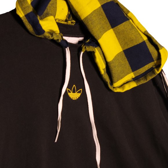 Reworked 1 of 1 Adidas Hoodie - Picture 2 of 4